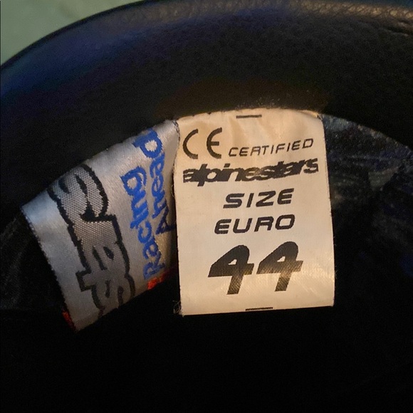 Alpinestars Black Motorcycle Boots - Picture 9 of 15